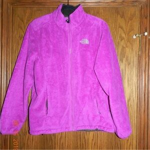 Women's North Face Dark Pink Osito Jacket